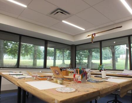 hopeway art therapy room