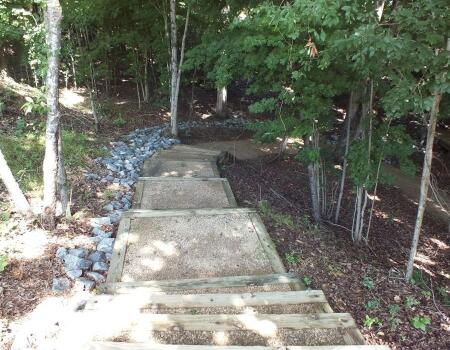 walking trail entrance